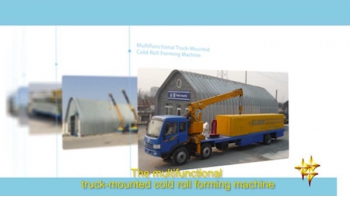 Multifunctional Truck Mounted Cold Roll Forming Machine