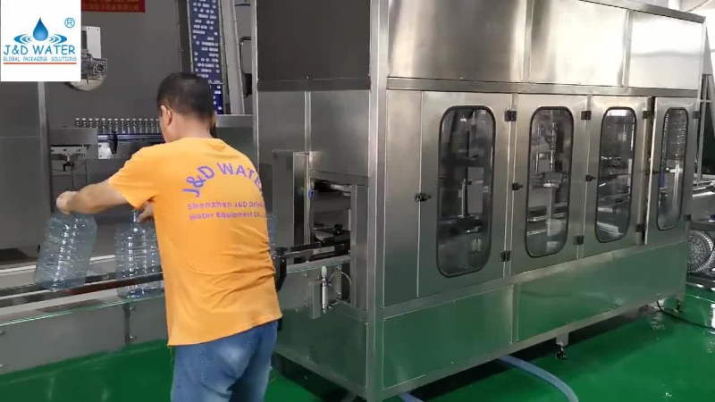 5 Liter Bottle Washing Water Filling and Capping Machine