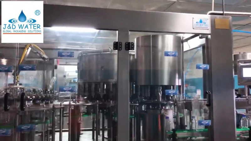 Bottle Water Washing Filling Capping Machine 10000BPH