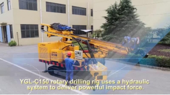 Hydraulic Tophead Drive Rotary Drilling Rig