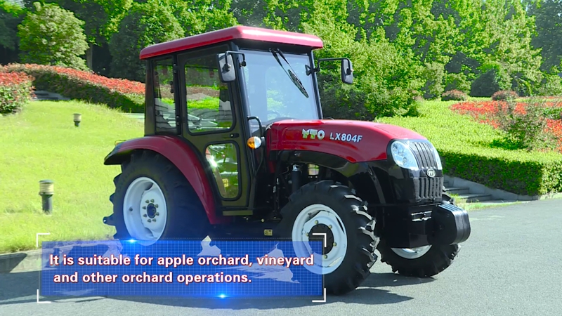4-Wheel Drive Orchard Tractor: YTO-ELX854F(75-95HP)