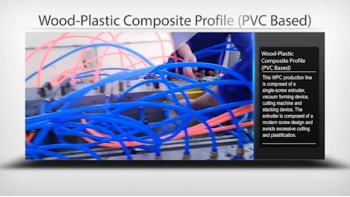 PVC-Based WPC Profile Extrusion Line
