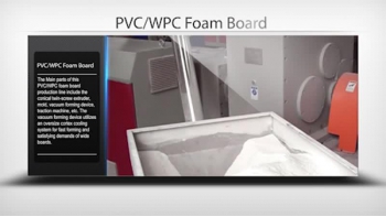 PVC/WPC Foam Board Extrusion Line