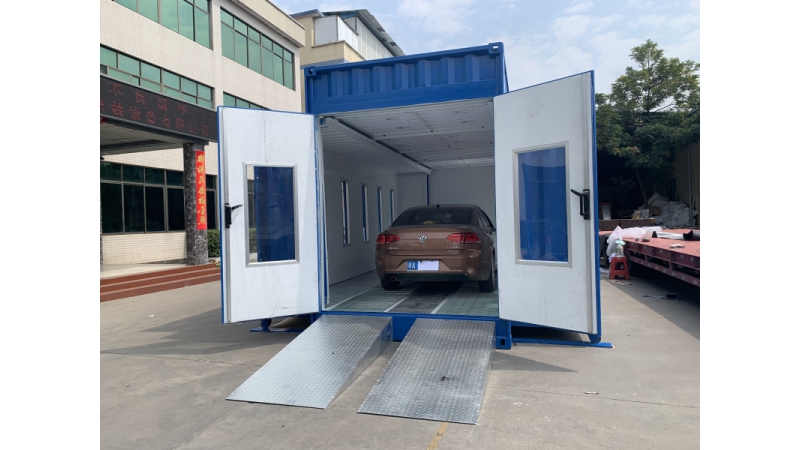 Container Spray Booth