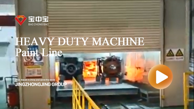 Heavy Duty Machine Factory Painting Equipments