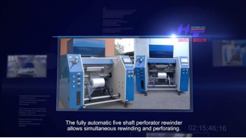 Fully Automatic Five Shaft Perforator Rewinder