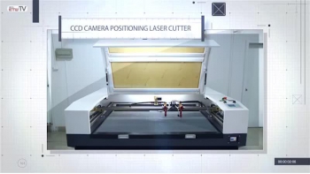 CCD Camera Positioning Laser Cutter