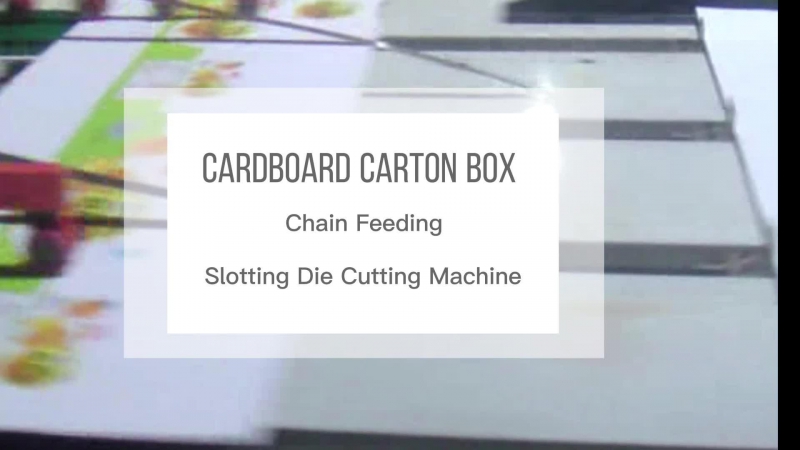 Carton Box Rotary Diecutter Machine