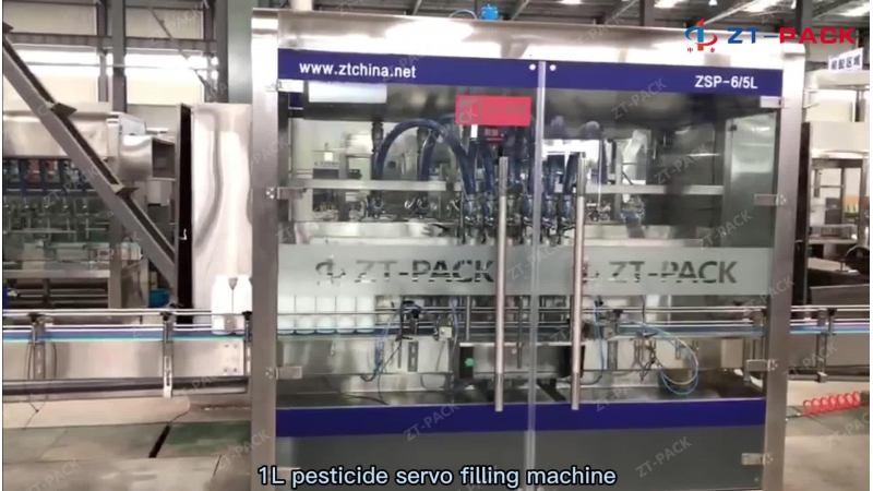 Agrochemicals Filling and Packing Line