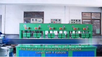 Hot and Cold Pressure Forming Machine