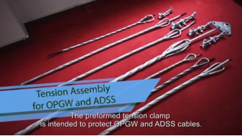 Tension Assembly for OPGW and ADSS