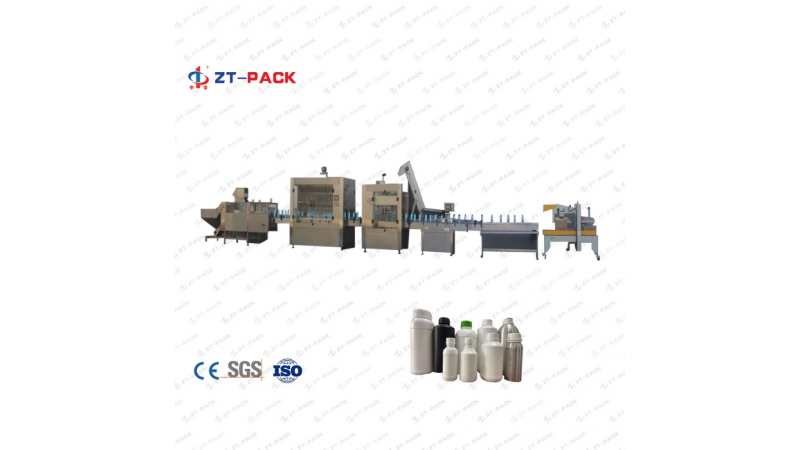 Agrochemicals Bottling Production Packing Line