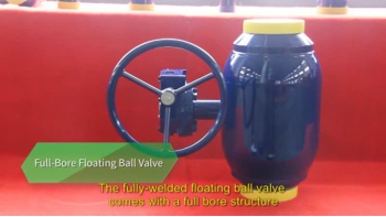 Full Bore Floating Ball Valve
