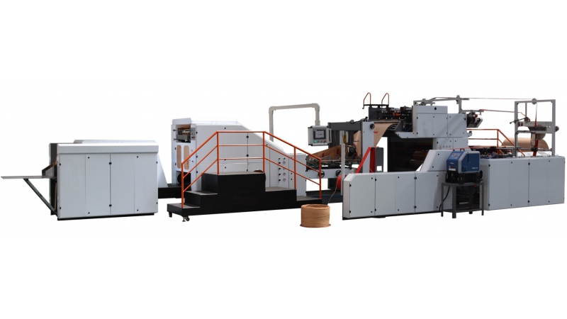 ZD-F260Q Fully Automatic Twisted handles paper bag making machine