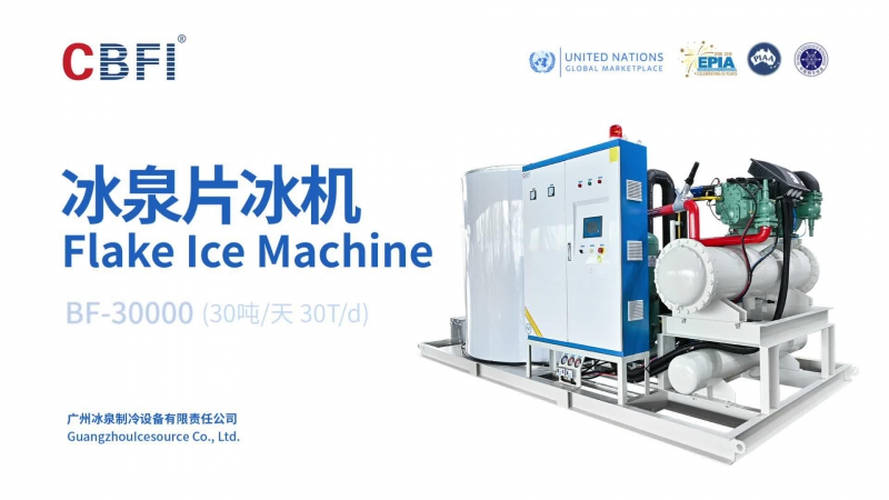 Ice Flake Machine 30 Tons Per Day