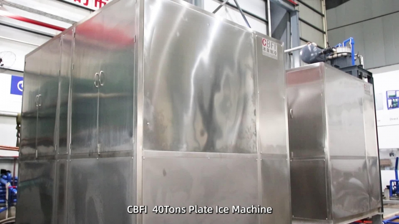Plate ice machines