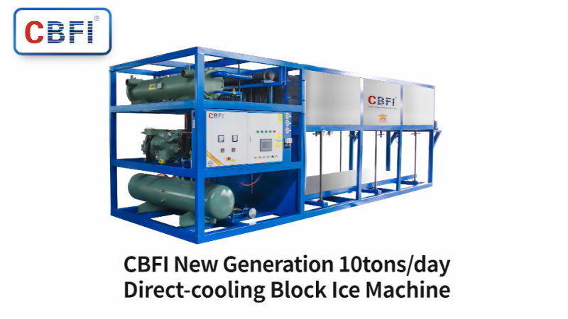 Automatic Direct Cooling Block Ice Machine