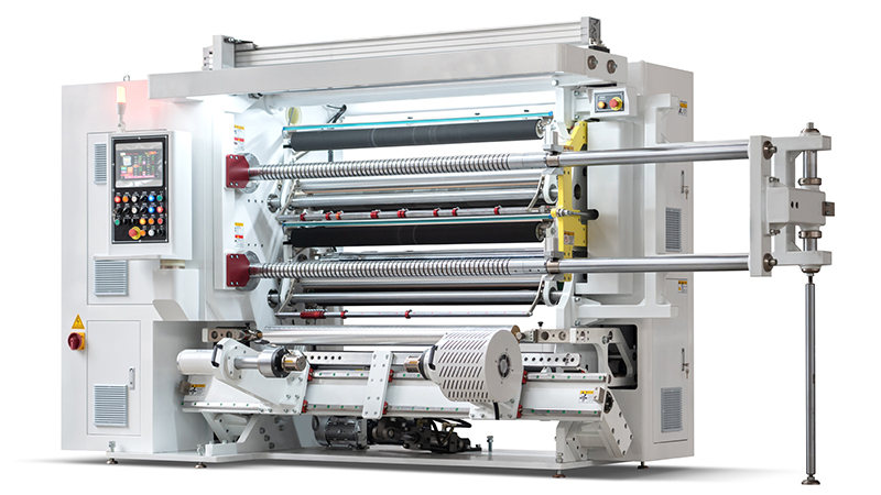 High Speed Flexible Material and Packing Film Slitting Machine