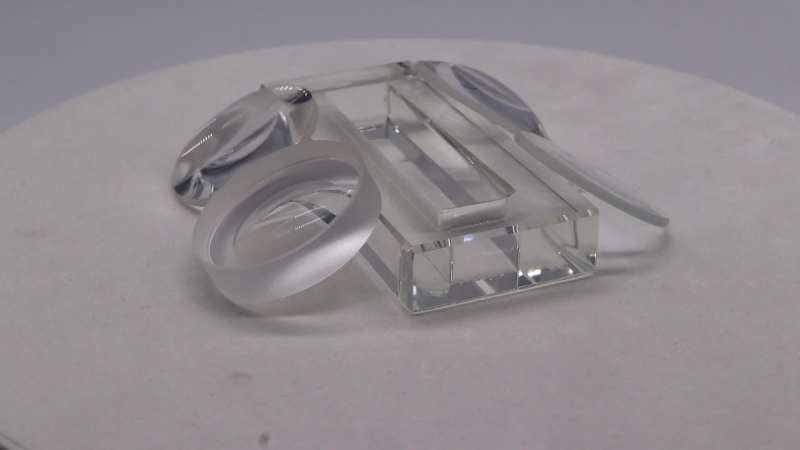 Transparent optical glass