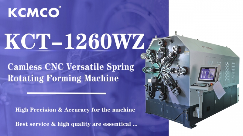 KCT-1260WZ CNC Spring Machine