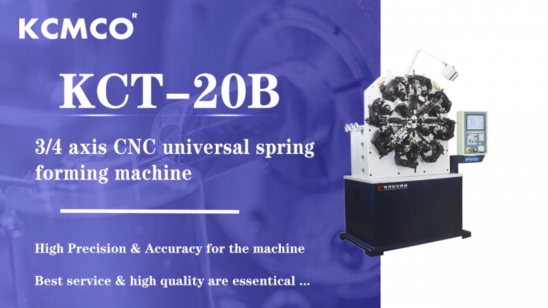 KCT-20B 0.2-2.5mm Spring Forming Machine