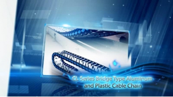 Bridge Type Aluminum and Plastic Cable Chain