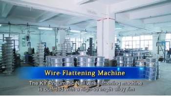 Wire Flattening Machine