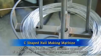 C Shaped Nail Making Machine