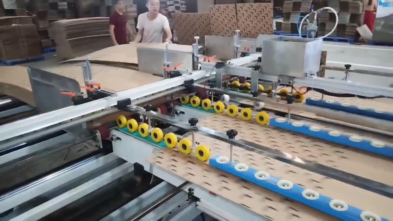 Double Piece Gluing Machine