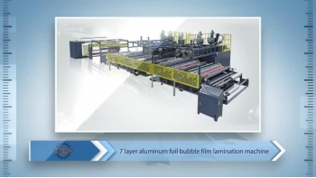 7-Layer Aluminum Foil Bubble Film Lamination Machine