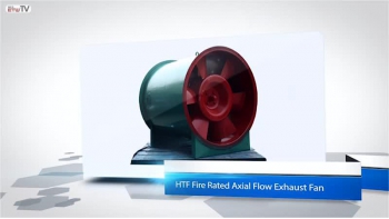 HTF Fire Rated Axial Flow Exhaust Fan