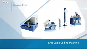 LAN Cable Coiling Machine