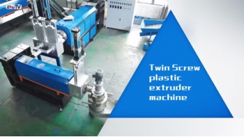 Twin Screw Plastic Extruder Machine