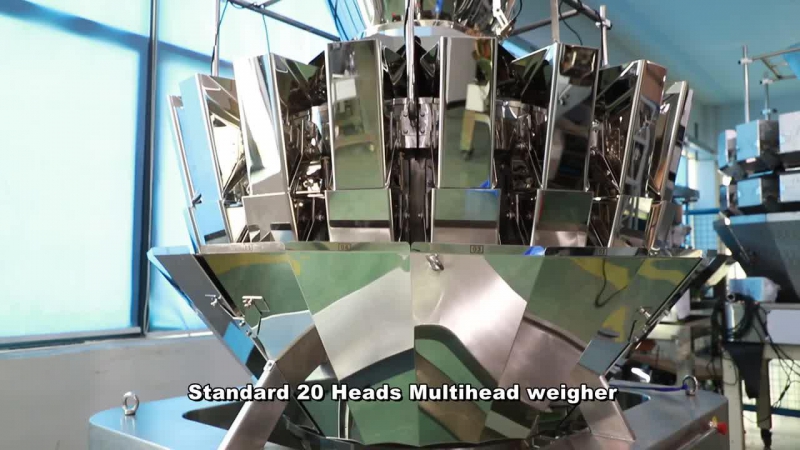 High Speed 20 Heads Two Output Multihead Weigher