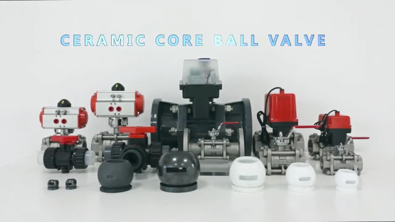 ceramic core ball valve