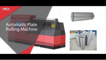 Automatic Plate Rolling Machine