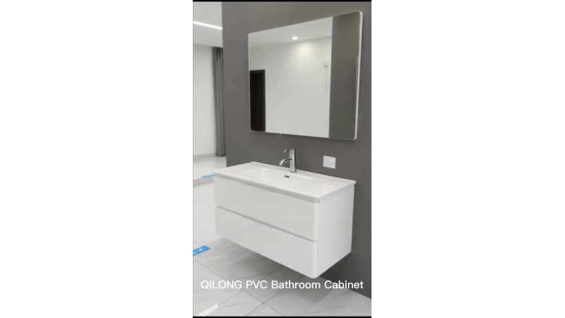 Modern Bathroom Basin Cabinet Set