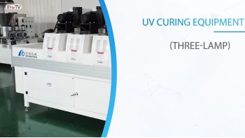 UV Curing Equipment (Three Lamp)