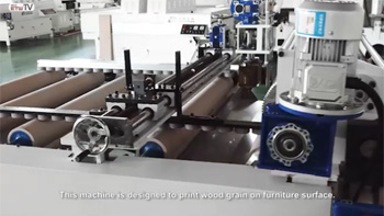 Wood Grain Printing Machine